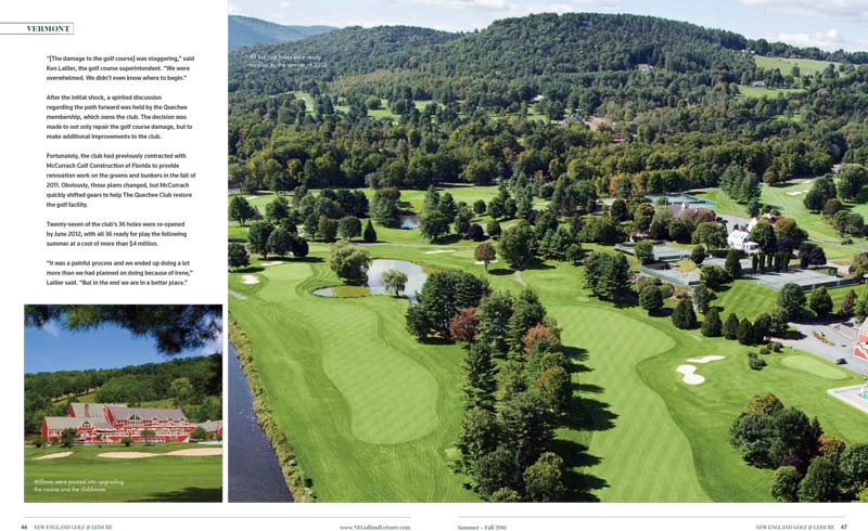 New England Golf - Quechee Club